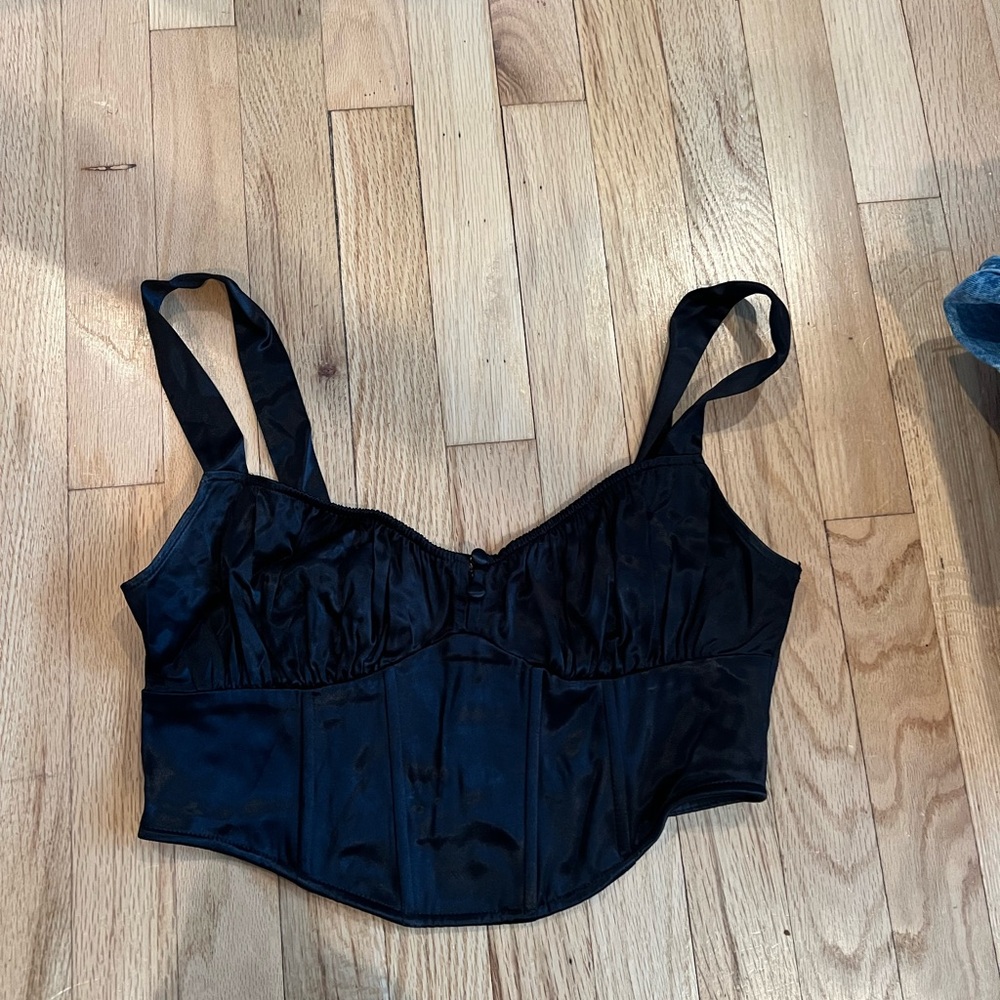 Black Zara Corset Top